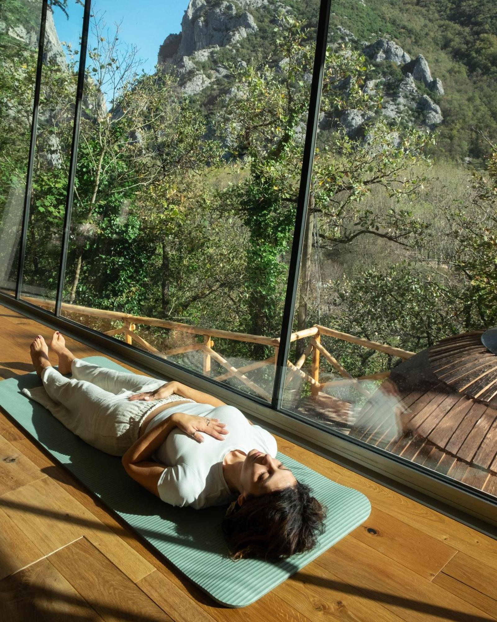 La Forestale Luxury Ecolodge Piano Terra- Appt Acqualagna Extérieur photo