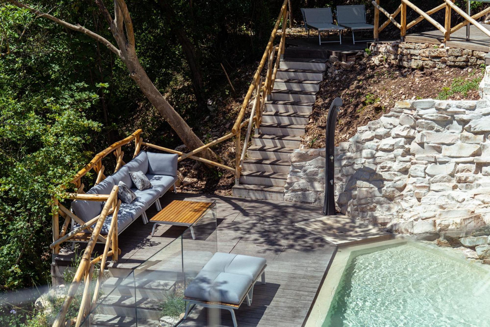 La Forestale Luxury Ecolodge Piano Terra- Appt Acqualagna Extérieur photo