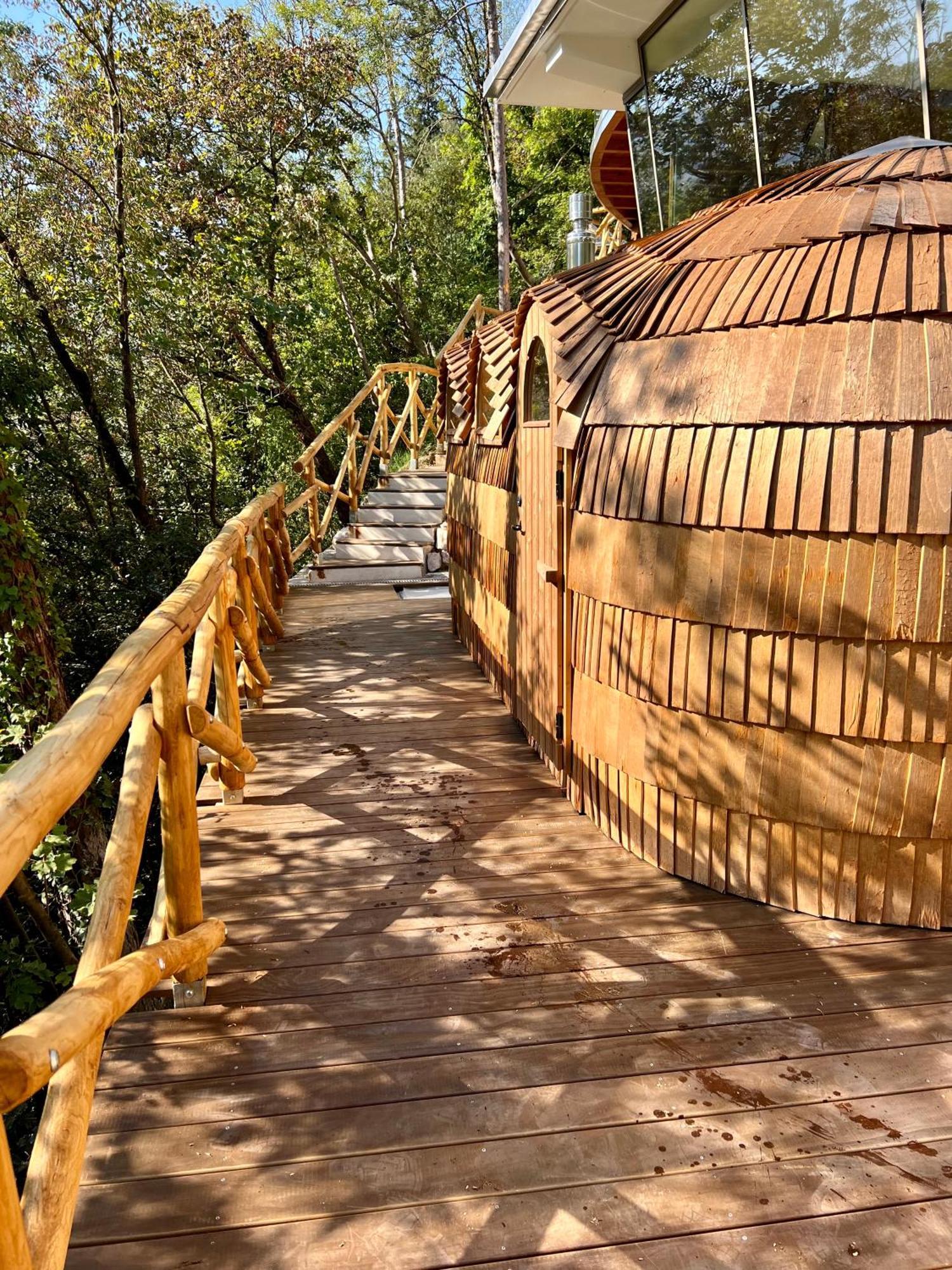 La Forestale Luxury Ecolodge Piano Terra- Appt Acqualagna Extérieur photo